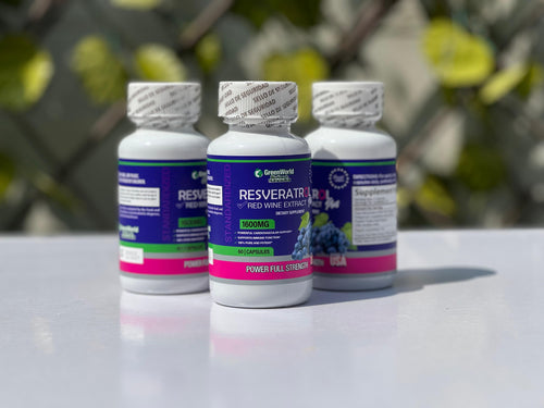 RESVERATROL 1600mg: ® El Secreto Antiedad que Tu Cuerpo Necesita🍇 + Envío Gratis